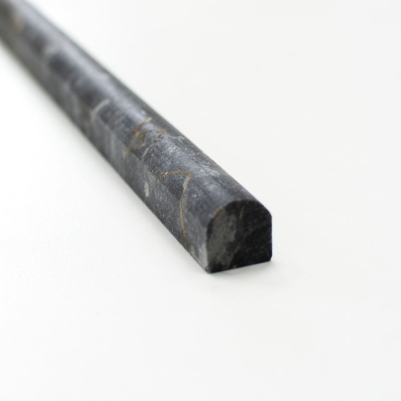 Border marble natural stone black profile Pencil Nero Antique Marble MOSPENC-43315_f