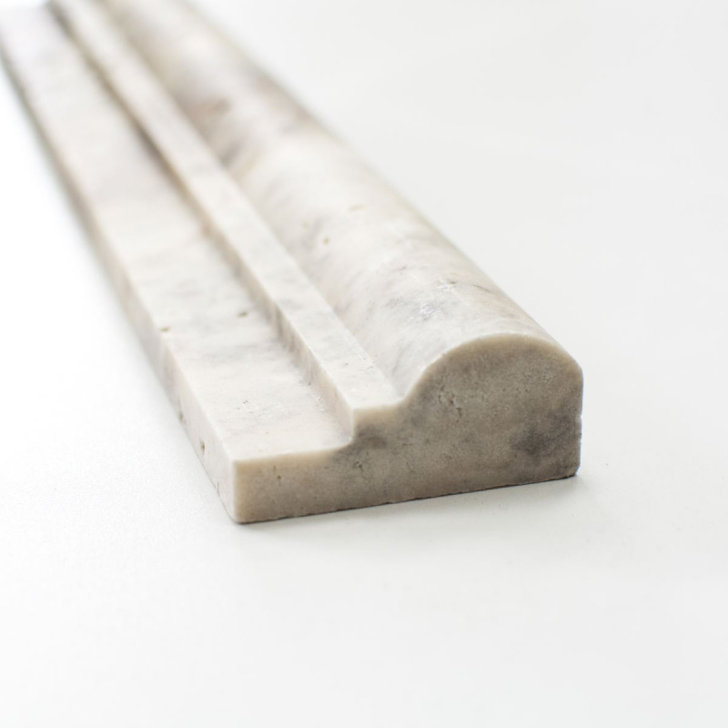 Border Travertine natural stone white-grey profile Ogee1 silver Antique Travertine MOSProf-47348_f