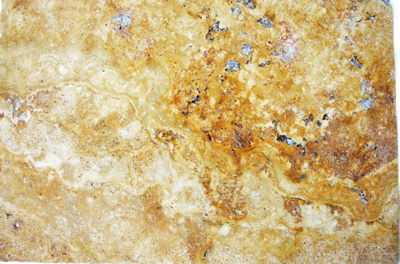 Tile travertine natural stone yellow gold natural stone tile golden brown antique look floor tile wall tile kitchen tile - MOSF-45-51061