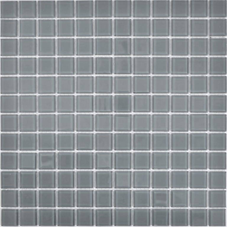 Hand-painted mosaic tile Translucent glass mosaic Crystal gray BATH WC Kitchen WALL MOS63-0202_m