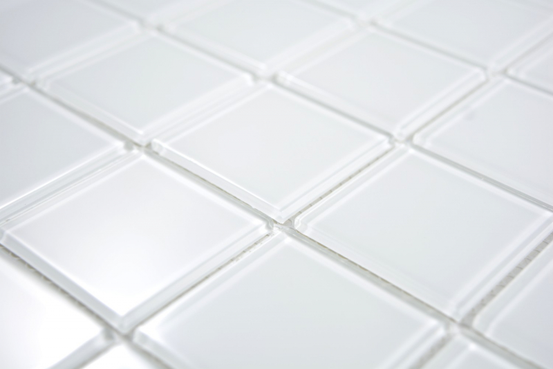 Hand-painted mosaic tile Translucent glass mosaic Crystal super white BATH WC Kitchen WALL MOS69-0101_m