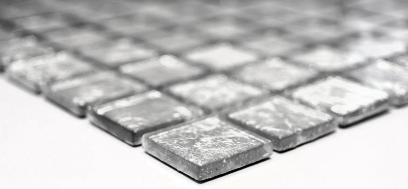 Glass mosaic silver mosaic tile structure BATH WC kitchen WALL MOS68-4SB11