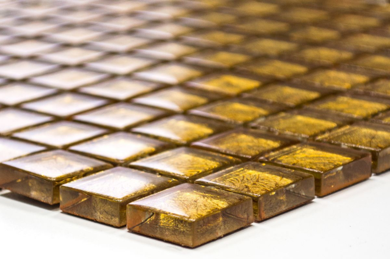 Glass mosaic gold mosaic tile texture tile backsplash kitchen shower wall MOS120-0782