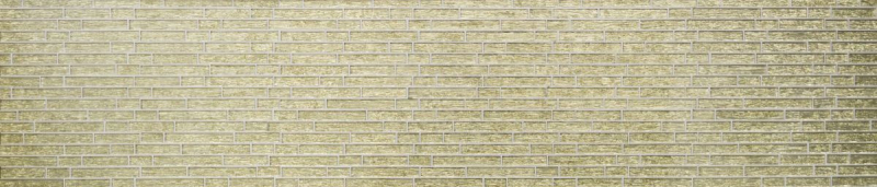 Hand-painted mosaic tile Translucent composite glass mosaic Crystal Chic gold MOS86-8CGO_m