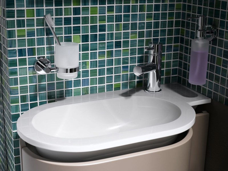 Glass mosaic mosaic tiles line yellow turquoise green pool mosaic pool mosaic MOS64-0509