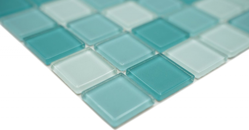 Mosaic tiles glass mosaic green turquoise mint pool mosaic swimming pool mosaic MOS62-0602