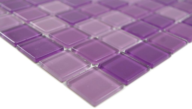Mosaic tiles glass mosaic purple purple BATH WC kitchen WALL mosaic panel MOS62-1104