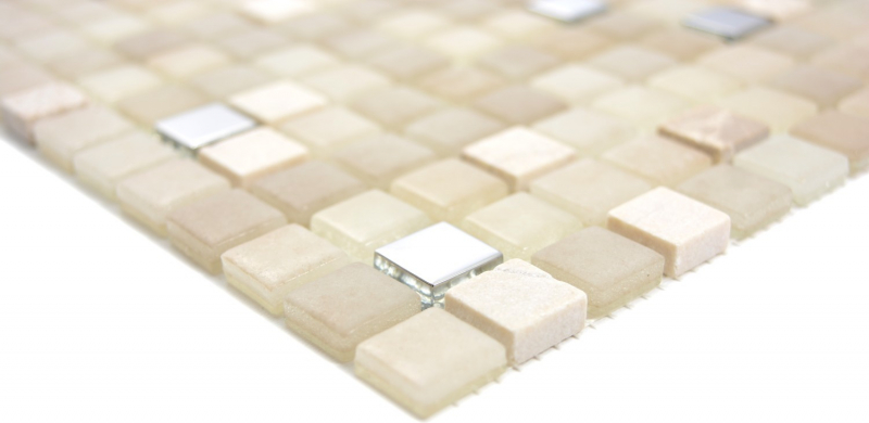 Hand-painted mosaic tile translucent stone white SILK BATHROOM WC KITCHEN WALL MOS91-0214_m