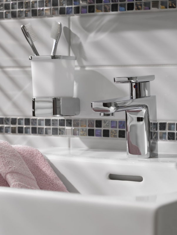 Glass mosaic natural stone mosaic tile stainless steel gray anthracite splashback bathroom - MOS92-0206