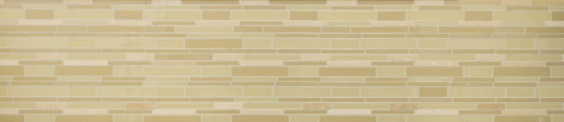 Hand-painted mosaic tile Tile backsplash Translucent beige Composite glass mosaic Crystal stone beige MOS67-GV14_m