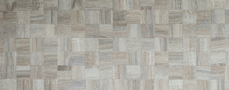 self-adhesive mosaic tile ALU light gray metal wood look MOS200-2222