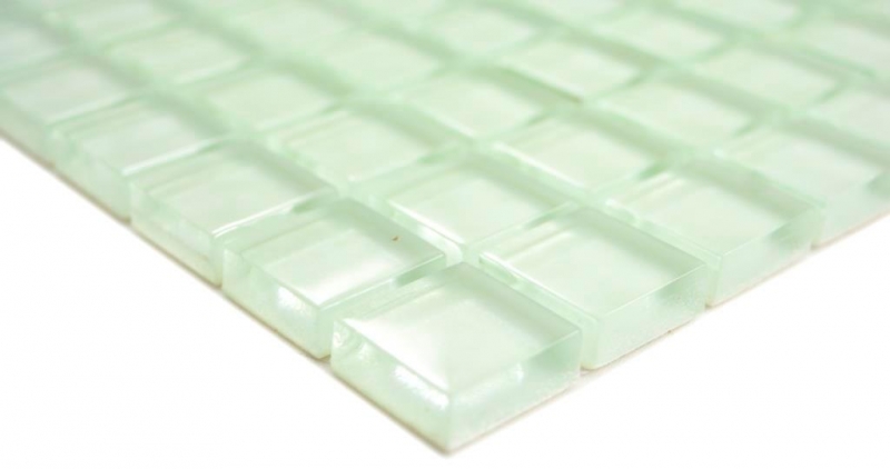 Glass mosaic mosaic tiles fluorescent pastel green wall tile backsplash kitchen tile bathroom tile WC - MOS88-0104
