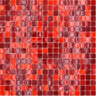 Glass mosaic mosaic tiles orange red wall tile backsplash kitchen backsplash 58-0009
