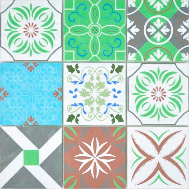Transparent crystal glass mosaic retro wall tile backsplash kitchen bathroom_f | 10 mosaic mats