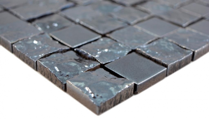 Ceramic mosaic tile exclusive Japan graphite black wall tile backsplash kitchen bathroom WC - MOS18-0303