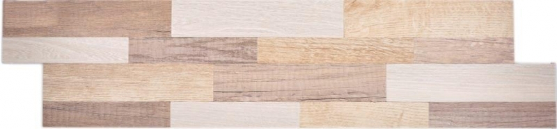 self-adhesive wall panel ALU metal wood look light back wall wall panel kitchen tile backsplash