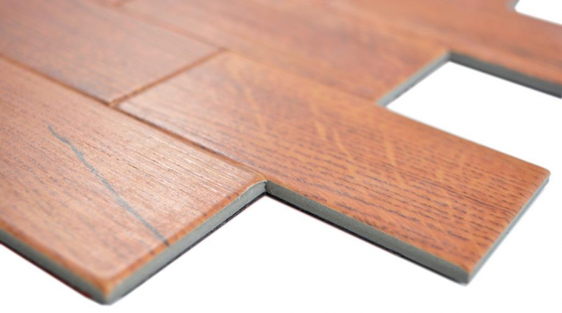 self-adhesive mosaic foil wall facing vinyl wood look oak subway kitchen splashback tile backsplash