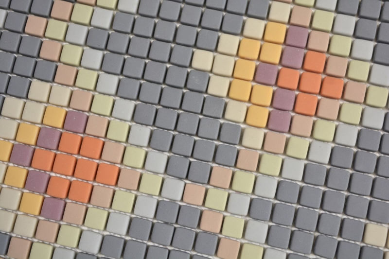 Glass mosaic decor light gray matt wall tile backsplash kitchen bathroom