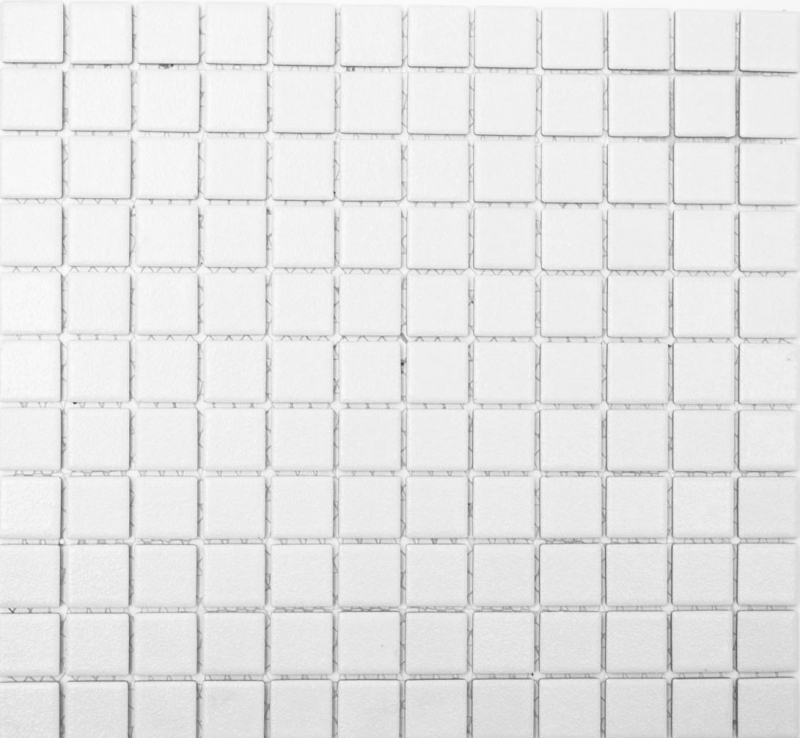 Hand-painted mosaic tile SLIPPROOF SLIPPROOF FLOOR WALL OLD WHITE MOS18-0102-R10_m