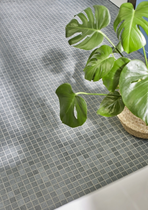 Ceramic mosaic mosaic tiles non-slip non-slip shower tray stone gray matt wall tile - MOS18-0208-R10