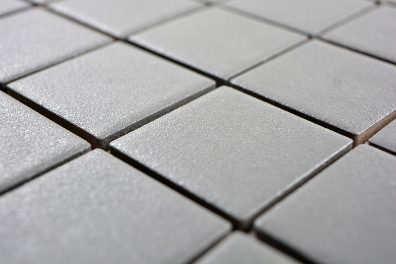 Hand-painted mosaic tile ceramic gray metal SLIPPING SLIPPROOF MOS14-0222-R10_m