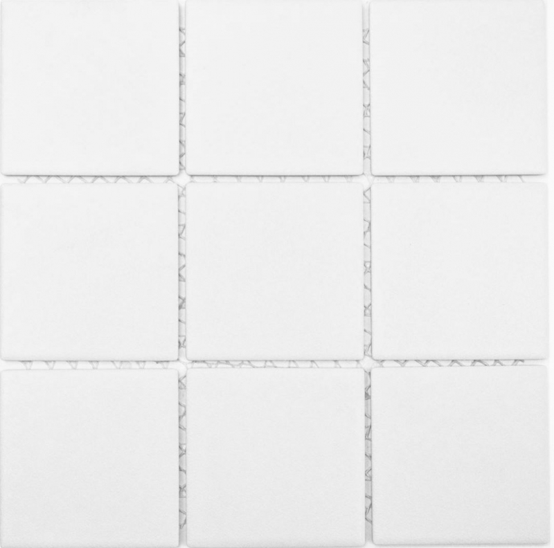 Mosaic tile wall floor ceramic white non-slip non-slip shower tray floor tile backsplash - MOS22-0102-R10