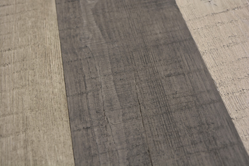 Self-adhesive wooden panels wall cladding wooden wall cladding wall panel gray - MOS170-W356 ( 9 pieces)