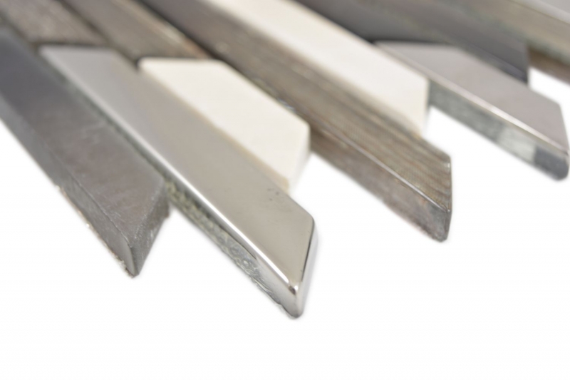 Glass mosaic rods marble mosaic beige brown mosaic tiles wall tile backsplash kitchen bathroom MOS86-1112