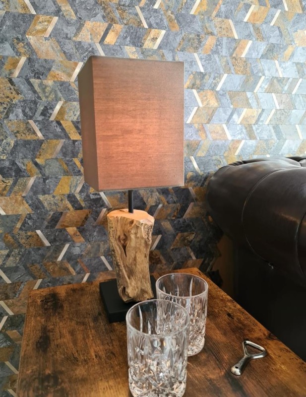 self-adhesive wall cladding tile backsplash vinyl stone look arrow look rust anthracite gold MOS200-48MRG