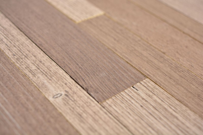 self-adhesive real wood panels composite beige brown HSC wooden wall tile backsplash kitchen splashback MOS170-PW1