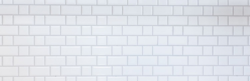 Hand sample Metro Subway mosaic tile ceramic white backsplash kitchen wall MOS26WM-0101_m