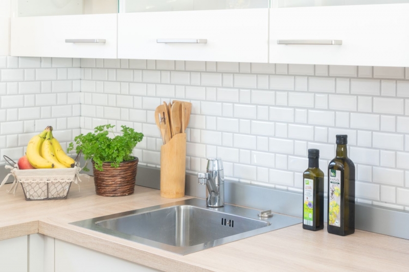 Hand sample Metro Subway mosaic tile ceramic white backsplash kitchen wall MOS26WM-0101_m