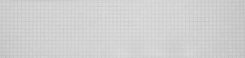 Hand-painted mosaic tile ceramic WHITE GLOSSY wall tile backsplash kitchen shower MOS18-0102_m