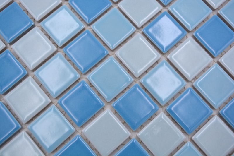 Hand sample swimming pool mosaic mosaic tile ceramic blue mix glossy BAD shower wall MOS18-0406_m