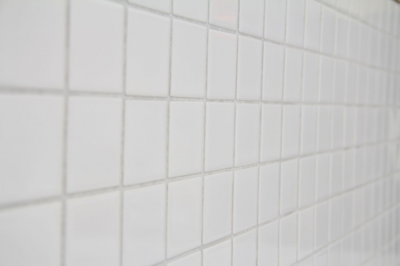 Hand pattern mosaic tile ceramic white glossy tile mirror bathroom wall MOS16B-0101_m