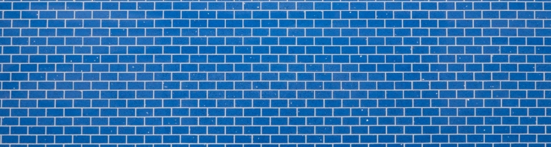 Hand-painted mosaic kitchen splashback quartz composite artificial stone Brick Artificial blue MOS46-ASMB5_m