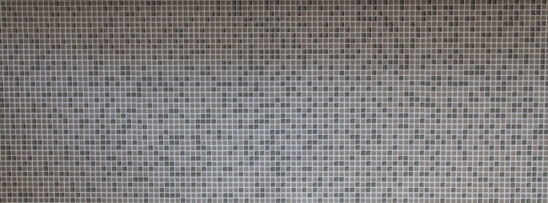 Hand-painted mosaic tile ECO Recycling GLAS Enamel cream matt glass MOS140-03C_m