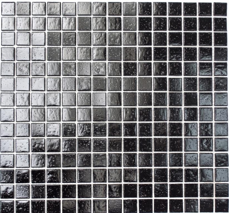 Hand sample mosaic tile glass black wall tile bathroom tile MOS50-0302_m
