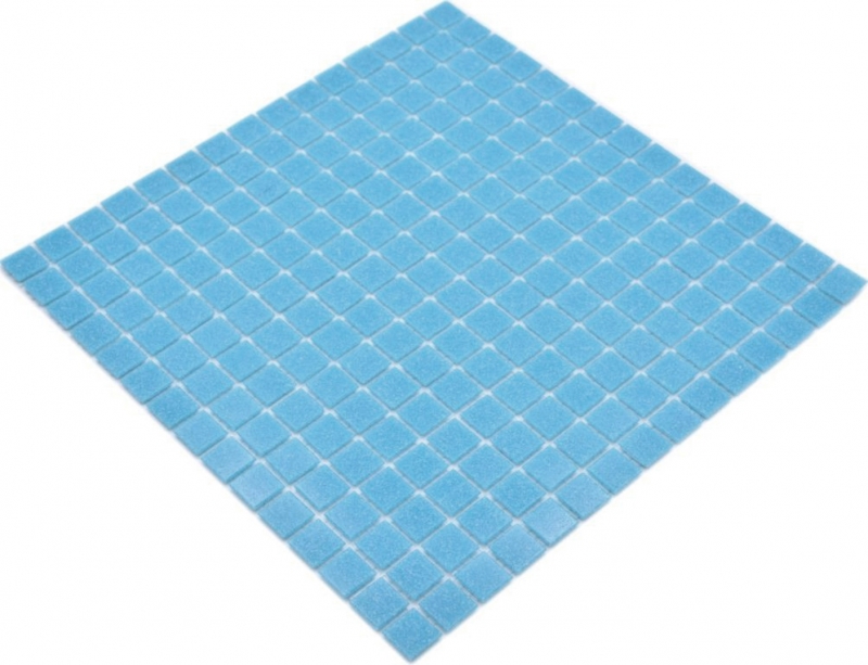 Hand sample mosaic tile glass light blue wall tile bathroom tile shower splashback tile backsplash MOS200-A13-N_m