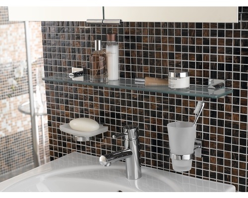 Hand sample mosaic tile glass Goldstar brown wall tile bathroom tile shower splashback tile backsplash MOS54-1306_m