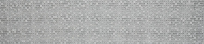 Hand-painted mosaic tile Tile backsplash Translucent white Glass mosaic Crystal stone white MOS92-0102_m
