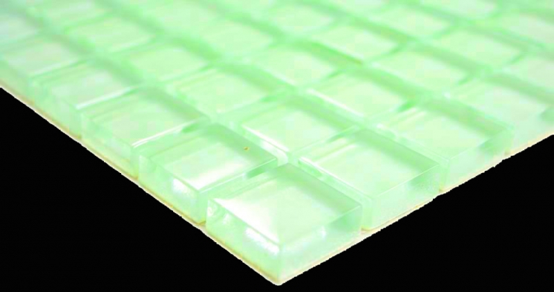 Hand pattern transparent crystal glass mosaic blue fluorescent wall tile backsplash kitchen bathroom MOS88-0104_m