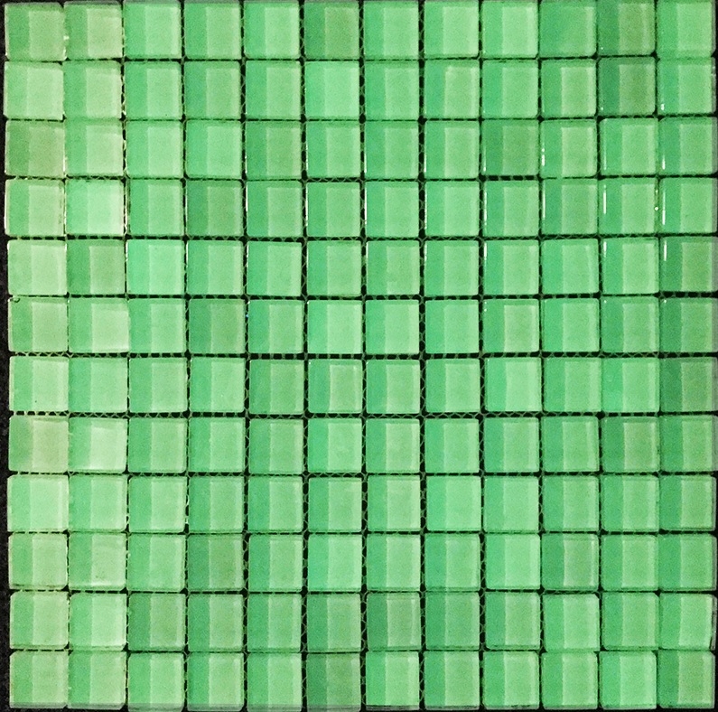 Hand pattern transparent crystal glass mosaic blue fluorescent wall tile backsplash kitchen bathroom MOS88-0104_m