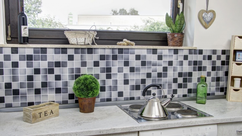 Hand-painted mosaic tile ceramic GRAY MIX SLIPPROOF SLIPPROOF MOS16-2211-R10_m