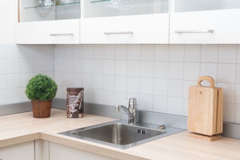 Retro vintage mosaic tile backsplash kitchen wall white Spirit white MOS22B-0104_f | 10 mosaic mats