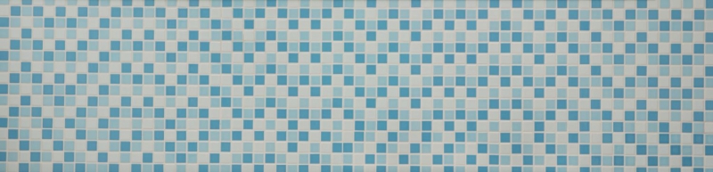 Swimming pool mosaic mosaic tile ceramic blue white glossy kitchen splashback MOS18-0407_f