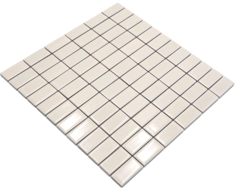 Mosaic tile ceramic rods beige glossy tile WC bathroom tile MOS24D-1902_f