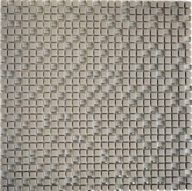 Mosaic tile ECO GLAS Enamel cream matt MOS140-03C_f | 10 mosaic mats