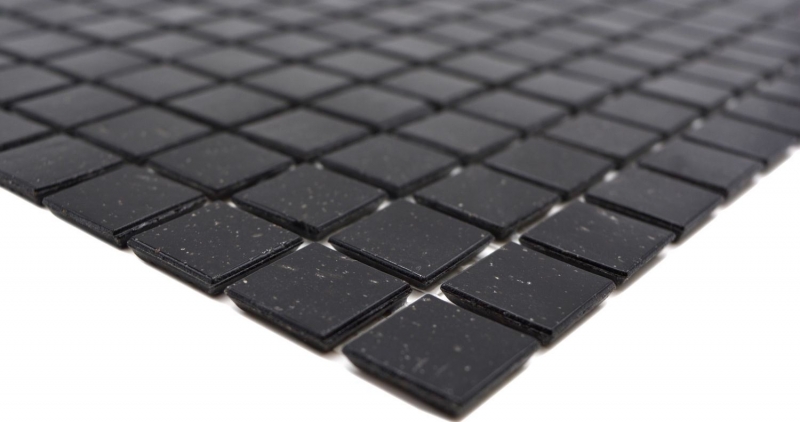 Mosaic tile glass black wall tile bathroom tile MOS50-0302_f | 10 mosaic mats
