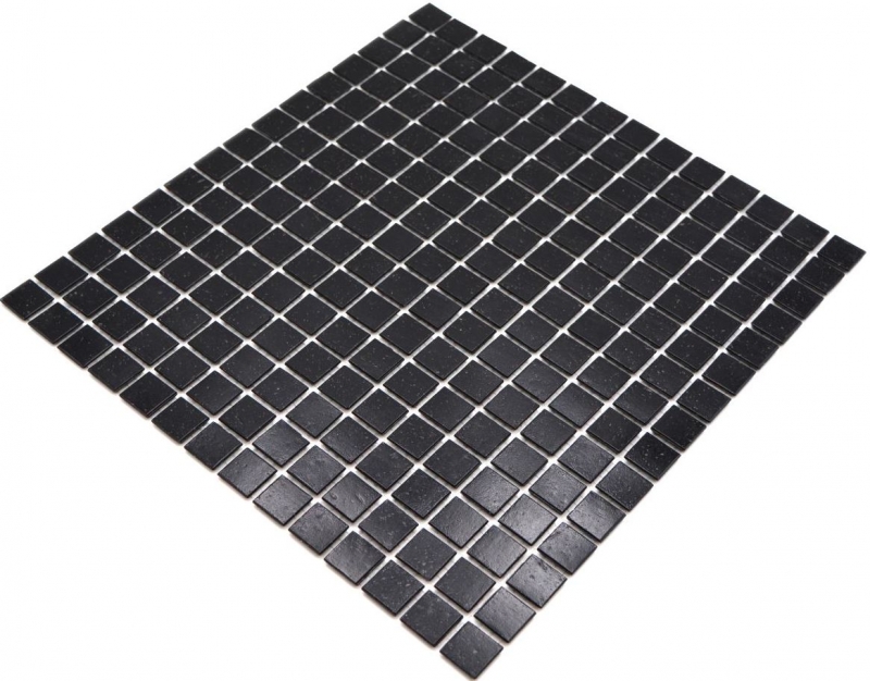 Mosaic tile glass black wall tile bathroom tile MOS50-0302_f | 10 mosaic mats